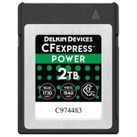 Карта памяти Delkin Devices CFexpress Type B 2TB Power, чтение 1730, запись 1540 Мбайт/с