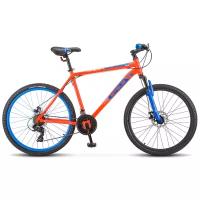 Горный (MTB) велосипед STELS Navigator 500 MD 26 F020 (2022) красный/синий 16" (требует финальной сборки)