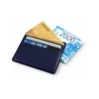 Flexpocket / Защитный футляр для карт / Картхолдер / Держатель для кредитных карт / Визитница, цвет Темно-синий