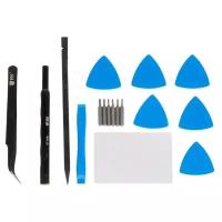 Набор инструментов Best (18 в 1) для ремонта мобильных телефонов и ноутбуков iPhone, iPad, Samsung BST-502