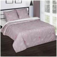 Комплект постельного белья АртПостель Фламинго, 2-спальное с европростыней, поплин, фламинго