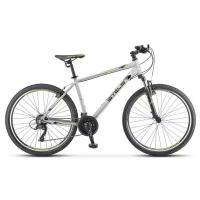 Велосипед горный STELS NAVIGATOR 590 V (26"), рама 20 серый/салатовый