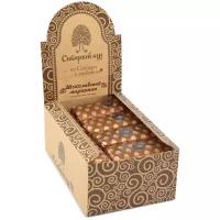 Кедровый марципан шоколадный Сибирский кедр 1200г / 24 батончика / конфеты в коробках