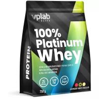 VPLab Nutrition Сывороточный протеин 100% Platinum Whey, вкус «Малина-белый шоколад», 750 гр, VPLab
