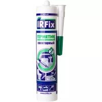 Герметик силиконовый санитарный IRFIX белый 310мл