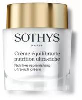 Sothys, Ультраобогащенный питательный регенерирующий крем Ultra-rich Nutritive replenishing cream, 50 мл