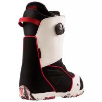 Ботинки сноубордические BURTON RULER BOA (21/22) White-Black-Red
