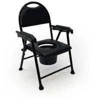 Кресло-туалет складное для взрослых, пожилых людей и инвалидов МЕТ 609WC