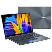 Ноутбук ASUS ZenBook Pro OLED UX535LI-H2158T Intel i5-10300H, 16G, 1T SSD, 15,6" UHD OLED Touch, GF GTX™ 1650Ti 4G, ScreenPad, Win10 Серый, 90NB0RW1-M07750
