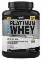 VPLab Протеин сывороточный Изолят 100% Platinum Whey 2,3кг (unflavoured) без вкуса