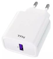 СЗУ адаптер 1 USB QC/SCP 22,5Вт, 5A, белый, Rapid (TFN-WCRPD02) TFN