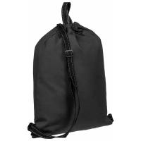 Рюкзак мешок для обуви для сменки школьный мужской женский унисекс Melango, черный