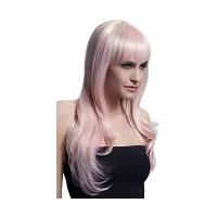 Парик женский искусственные волосы Fever 3864, розовый