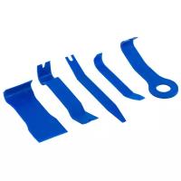 Набор съемников (лопатки) для демонтажа облицовочных панелей (5 предметов) в сумке DolleX SSP-06