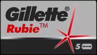 Лезвия для Т-образного станка Gillette Rubie