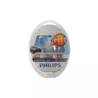 Автолампа PHILIPS H11 12V 55W Crystal Vision (12362CV), EUROBOX-2шт