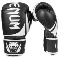 Перчатки боксерские Venum Challenger 2.0 Black/White 14 унций