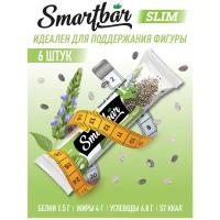 Батончик мюсли "С семенами чиа" SmartBar Slim, 25г, (6шт)