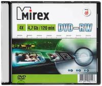 Диск Mirex DVD-RW 4,7Gb 4x, slim box