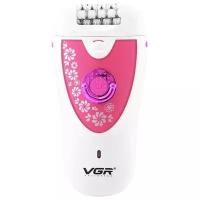 Эпилятор VGR VGR V-722, розовый