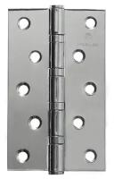 Петля дверная MARLOK универсальная, накладная, 125х75х2,5 мм, хром (2911)