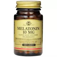 Таблетки SOLGAR Melatonin 10 мг, 60 шт.