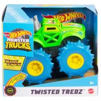 Машинка Hot Wheels Монстр-трак Twisted Tredz GVK37, Рагин Каген/зеленый