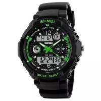 Часы мужские SKMEI 0931 - Черные/Зеленые