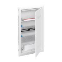 Шкаф мультимедийный с дверью с вентиляционными отверстиями UK 636 MVB (3 ряда) без розетки