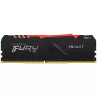 Оперативная память Kingston FURY Beast RGB 16GB DDR4 2666MHz DIMM 288-pin CL16 KF426C16BB1A/16