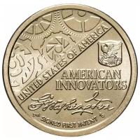США 1 доллар 2018 Первый патент. Американские инновации P