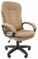 Компьютерное кресло Chairman 795 LT для руководителя, обивка: искусственная кожа, цвет: бежевый