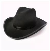 Шляпа "Ковбой" (Цв: Черный Размер: 59)
