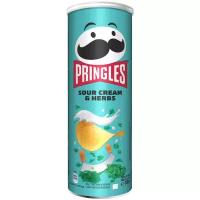 Чипсы Pringles картофельные Sour Cream & Herbs
