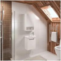 Мебель для ванной / Runo / Микра 40 / тумба с раковиной Smart 40 / шкаф для ванной / зеркало для ванной