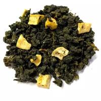 Чай Манговый улун, зеленый чай с кусочками манго 100 гр.