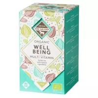 Чайный органический напиток Thee Van Oordt "Well Being Multi Vitamin" / Органический мультивитаминный травяной чай "Хорошее Самочувствие" / 20 пакетиков по 1,43 р
