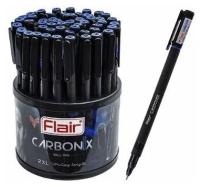 Ручка шариковая 0,7мм "Flair" CARBONIX Синяя