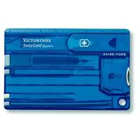 Швейцарская карточка Victorinox SwissCard Quattro, синяя