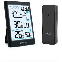 Гигрометр термометр беспроводной с внешним датчиком / метеостанция домашняя