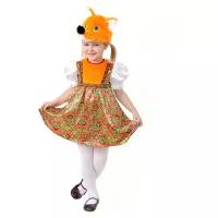 Карнавальный костюм Батик "Лиса Лизавета" (Платье, головной убор) р. 128-64 (5010-128-64)