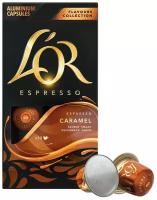 Кофе в алюминиевых капсулах L'OR Espresso Caramel с ароматом карамели 10 шт