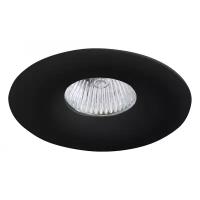 Светильник Lightstar Levigo 010017, GU5.3, 50 Вт, цвет арматуры: черный, цвет плафона: черный