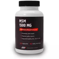 MSM 1500 mg / PROTEIN.COMPANY / Метилсульфонилметан, МСМ / Капсулы / 60 порций / 120 капсул