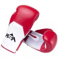 Перчатки боксерские KSA Scorpio Red, к/з, 10 oz