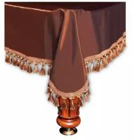 Покрывало для бильярдных столов Verona 10 футов коричневое
