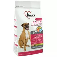 Сухой Корм для взрослых собак 1st Choice Sensitive Skin & Coat для кожи и шерсти с ягненком, рыбой и рисом 15 кг.