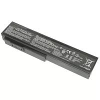 Аккумуляторная батарея iQZiP для ноутбука Asus X55 M50 G50 N61 M60 N53 M51 G60 G51 5200mah черная