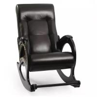 Кресло-качалка Модель 44 Венге, экокожа Oregon perlamutr 120
