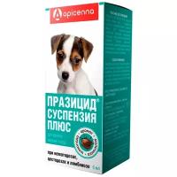 Антигельминтик для щенков Apicenna Плюс празицид-суспензия для мелких пород 6мл